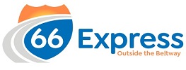 66 Express Lanes Logo